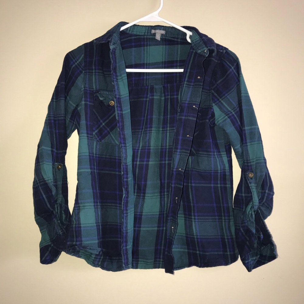Plaid Button Down